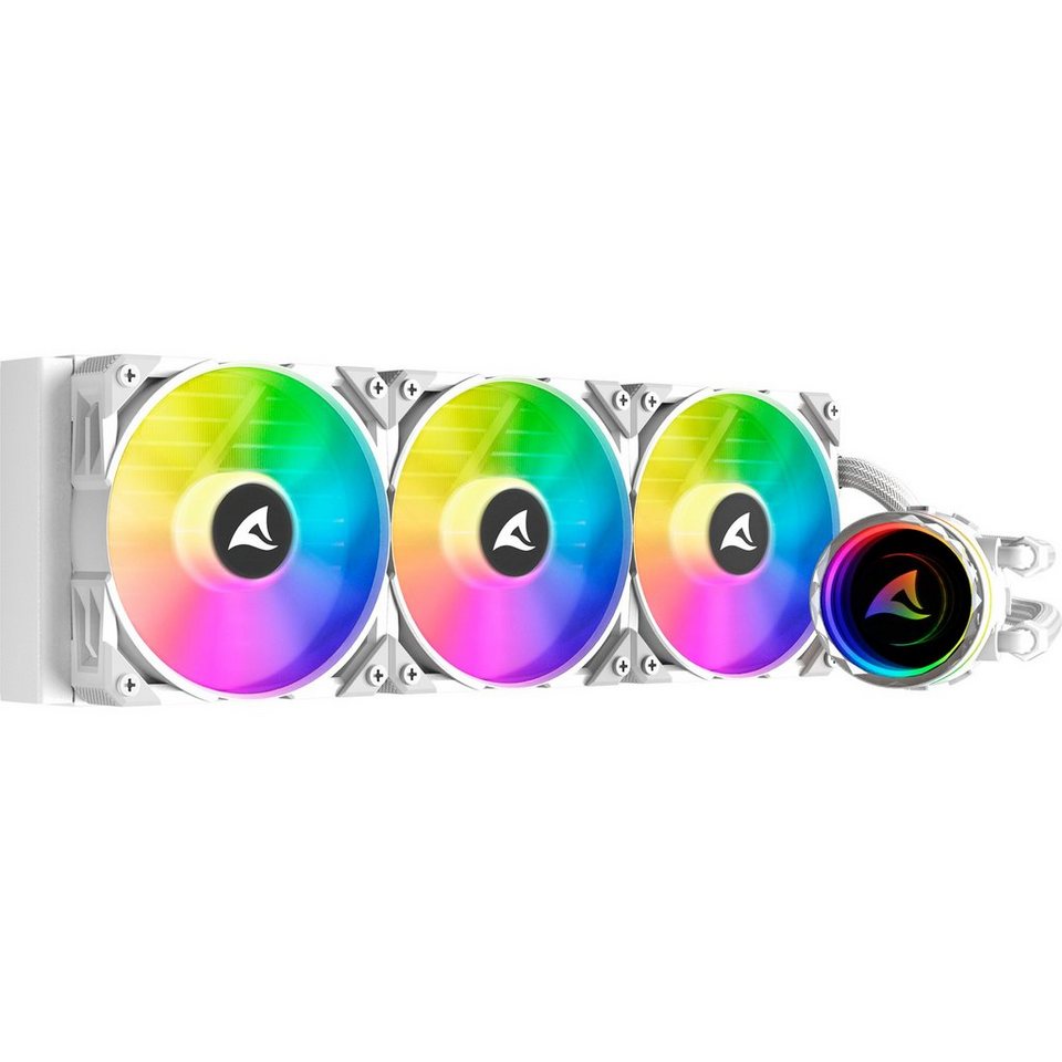 VENTOLA DISSIPATORE A LIQUIDO S90 RGB WHITE