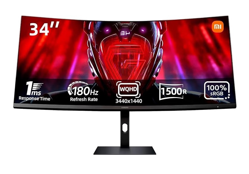 MONITOR 34" GAMING G34WQI LED QUAD HD 3440X1440 CURVO (C34WQBA-RGGL)