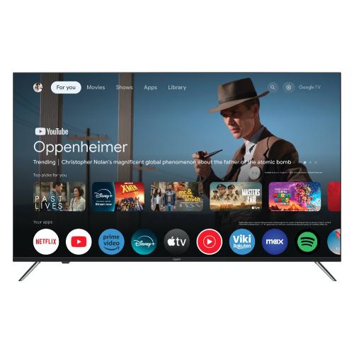 TV LED 50" QT50UGF9A ULTRA HD 4K SMART GOOGLE TV WIFI DVB-T2