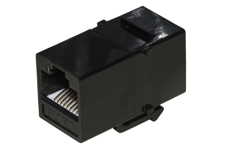 ADATTATORE PASSANTE 2X8 POLI RJ45 UTP NON SCHERMATO …