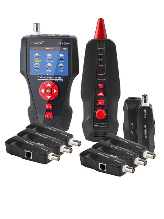 TESTER DI RETE MULTITASKING NF-8601W CON TEST DI VELOCITA' ETHERNET (PING TEST & POE)