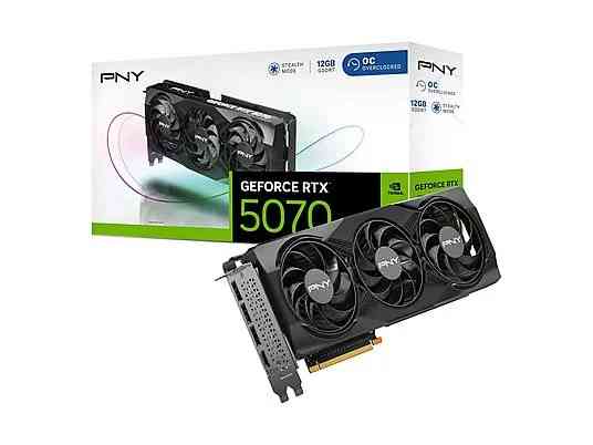 SCHEDA VIDEO GEFORCE RTX 5070 GAMING 12 GB TRIPLE FAN (VCG507012TFXPB1)