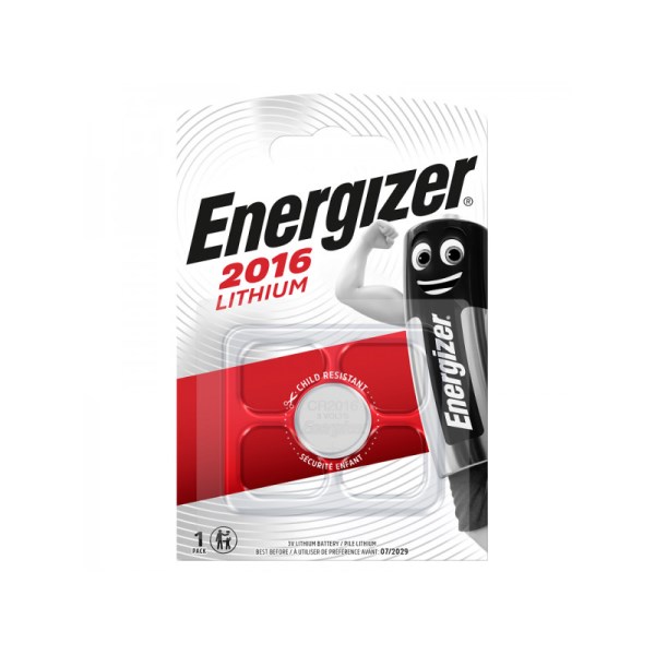 BATTERIE CR2016 3V LITIO 1PZ (2016 LITHIUM)