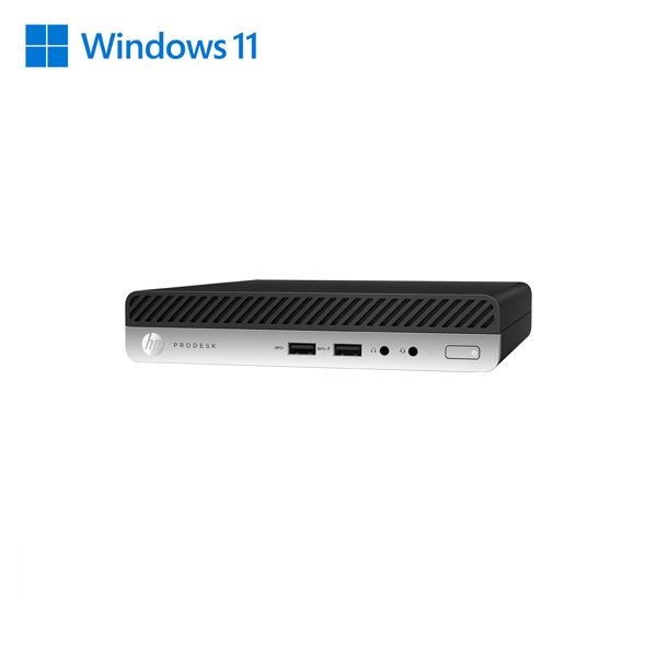 PC HP 400 G4 MINI PC INTEL CORE I5-8 GEN 8GB 256GB SSD WINDOWS 11 PRO - RICONDIZIONATO -