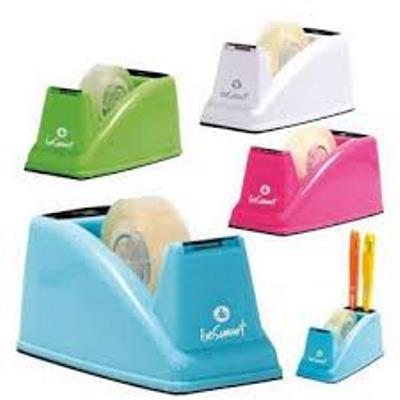 DISPENSER DA BANCO PER NASTRI ADESIVI 15X10/33 19X33 - COLORI ASSORTITI BRILLANTI - 1PZ (01300008)