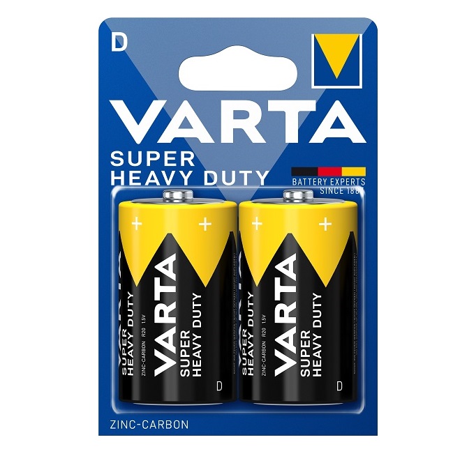 BATTERIE ZINCO SUPER HEAVY DUTY TORCIA D 1.5V …