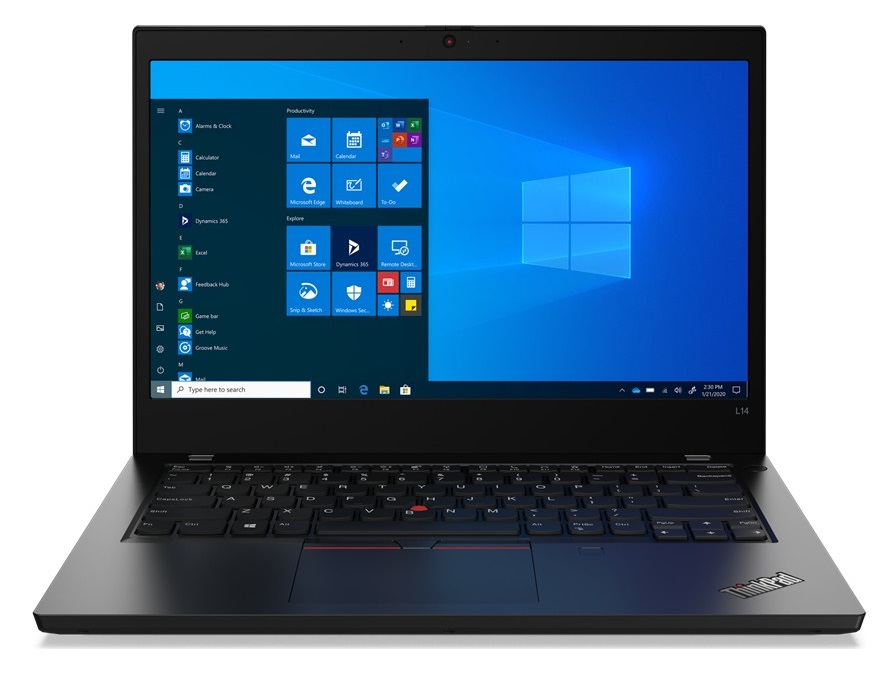 NOTEBOOK THINKPAD L14 G1 14" AMD RYZEN 3 PRO 4450U 8GB 128GB NVME SSD WINDOWS 11 PRO COA - RICONDIZIONATO - GAR. 6 MESI