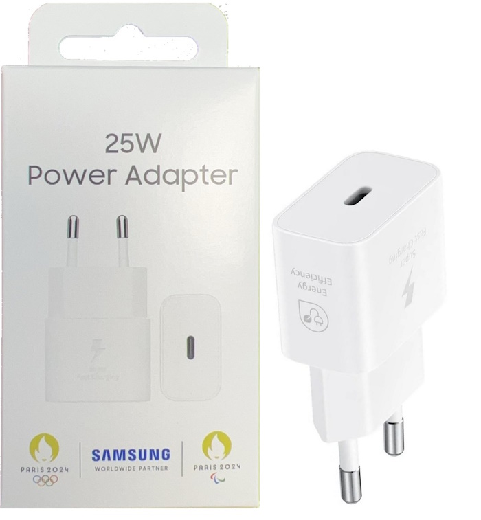 CARICABATTERIE USB-C 25W FAST CHARGE (EP-T2510NWEGWW) BIANCO