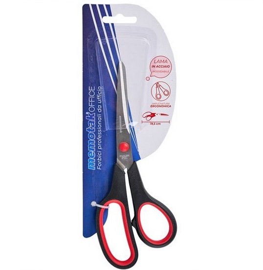FORBICI DA UFFICIO 19.5CM MANICO ABS - 1 PEZZO (12473)