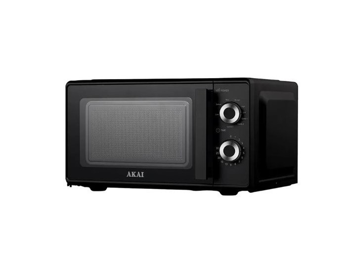FORNO A MICROONDE CON GRILL AKMW204BK - 20 LITRI 700 WATT - NERO