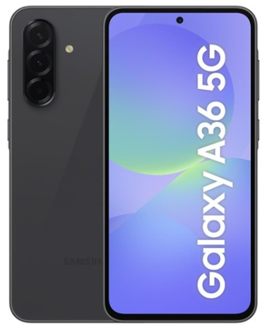 SMARTPHONE GALAXY A36 (SM-A366BZKBEUE) 6+128GB 5G AWESOME BLACK …