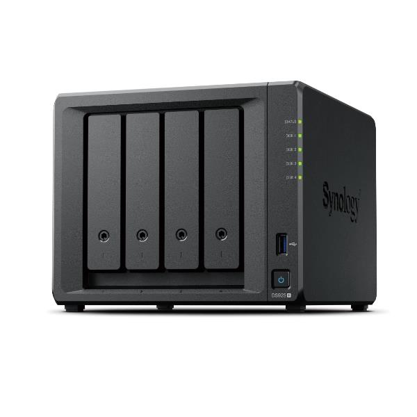 NAS DISKSTATION DS925+ NERO 4 VANI