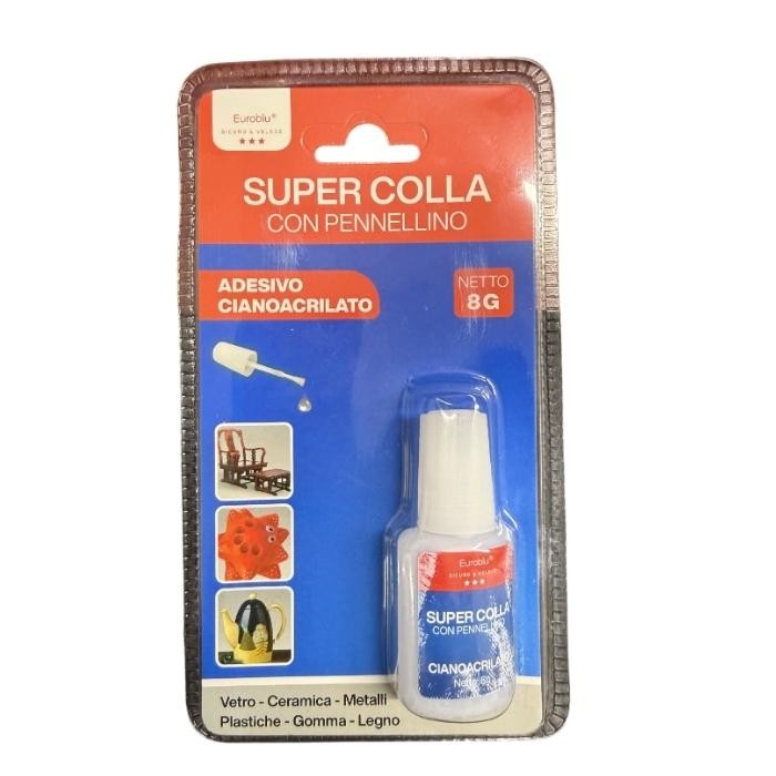 SUPER COLLA ISTANTANEA CON PENNELLINO 8G. - CONF 12PZ
