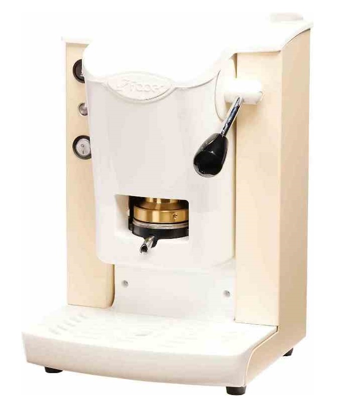MACCHINA DA CAFFE' A CIALDE SLOT PLAST LITE SABBIA TELAIO BIANCO (SPSABBLT)