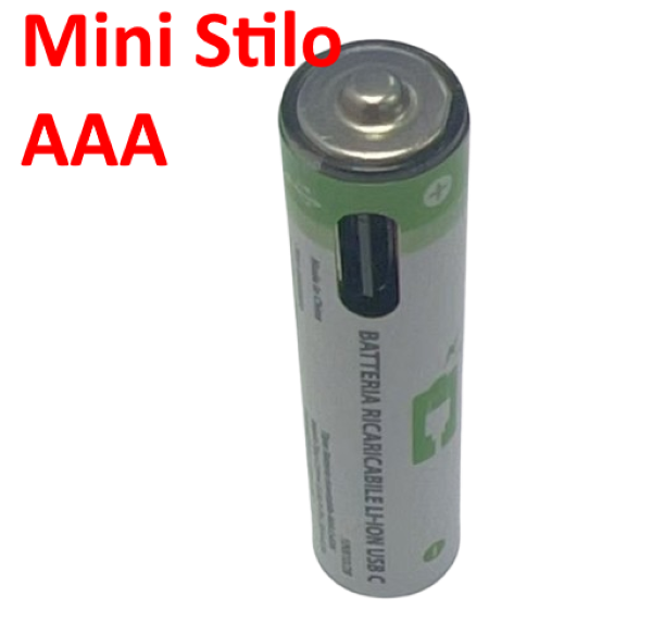 BATTERIE RICARICABILI AAA USB-C 356MAH 1.5V - CONF. …