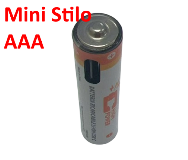 BATTERIE RICARICABILI AAA USB-C 435MAH 1.5V - CONF. …