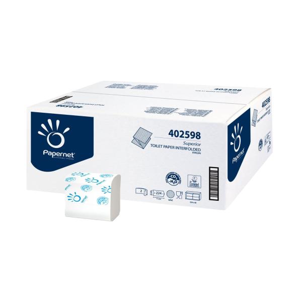 Carta igienica interfogliata - 18 gr - strappo …