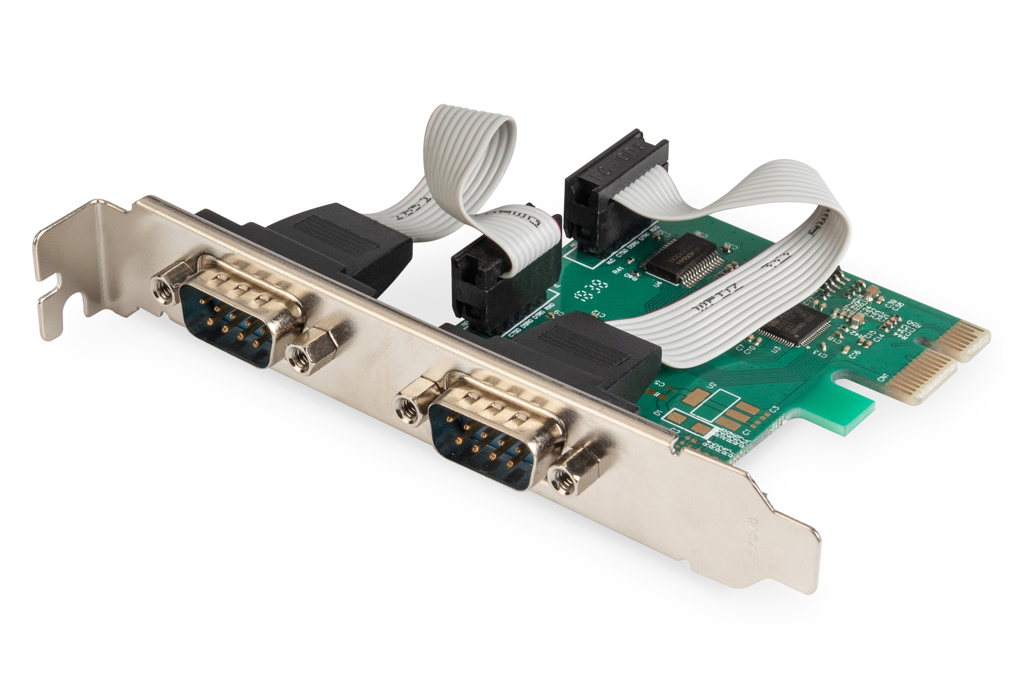 SCHEDA PCI-E 2 SERIALI RS232 DB9
