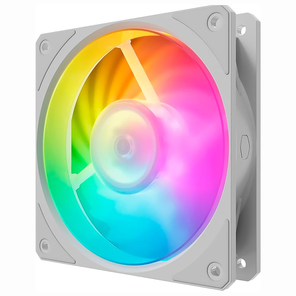 VENTOLA PER CASE MOBIUS 120P WHITE 120*120*25 ARGB