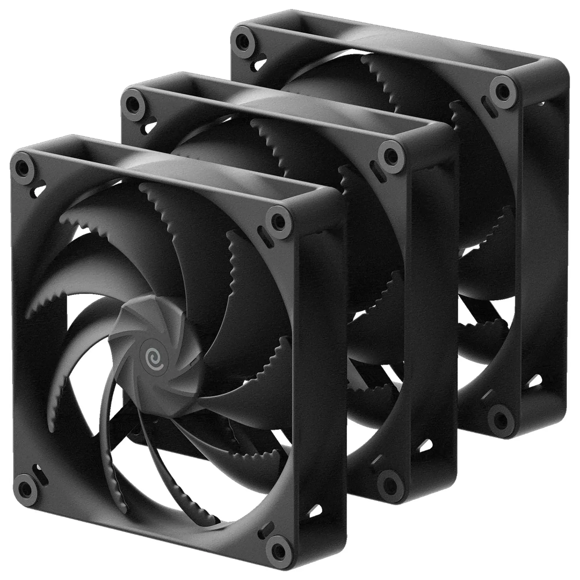 HAVN H12 Ventola PWM, 120mm - Triple Kit, Nero