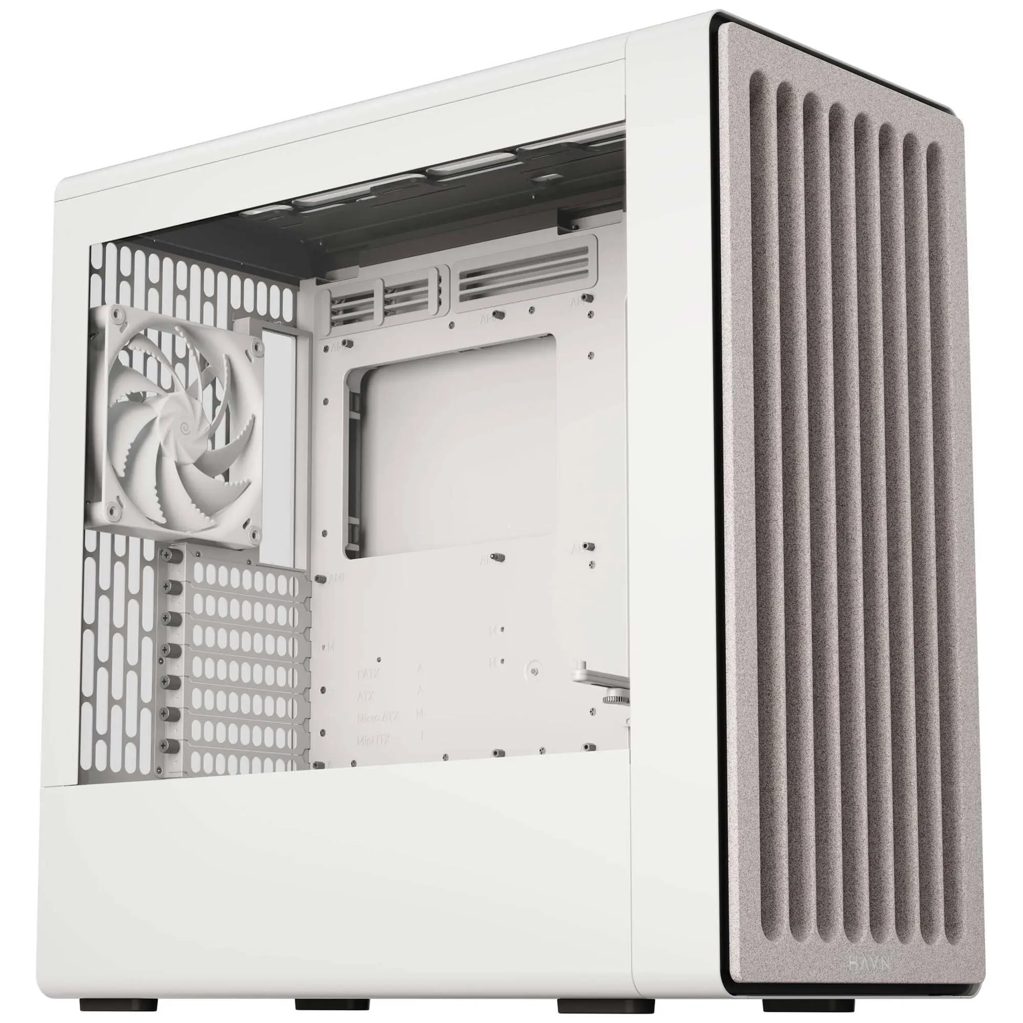 HAVN BF 360 Flow, E-ATX, Tempered Glass - Bianco