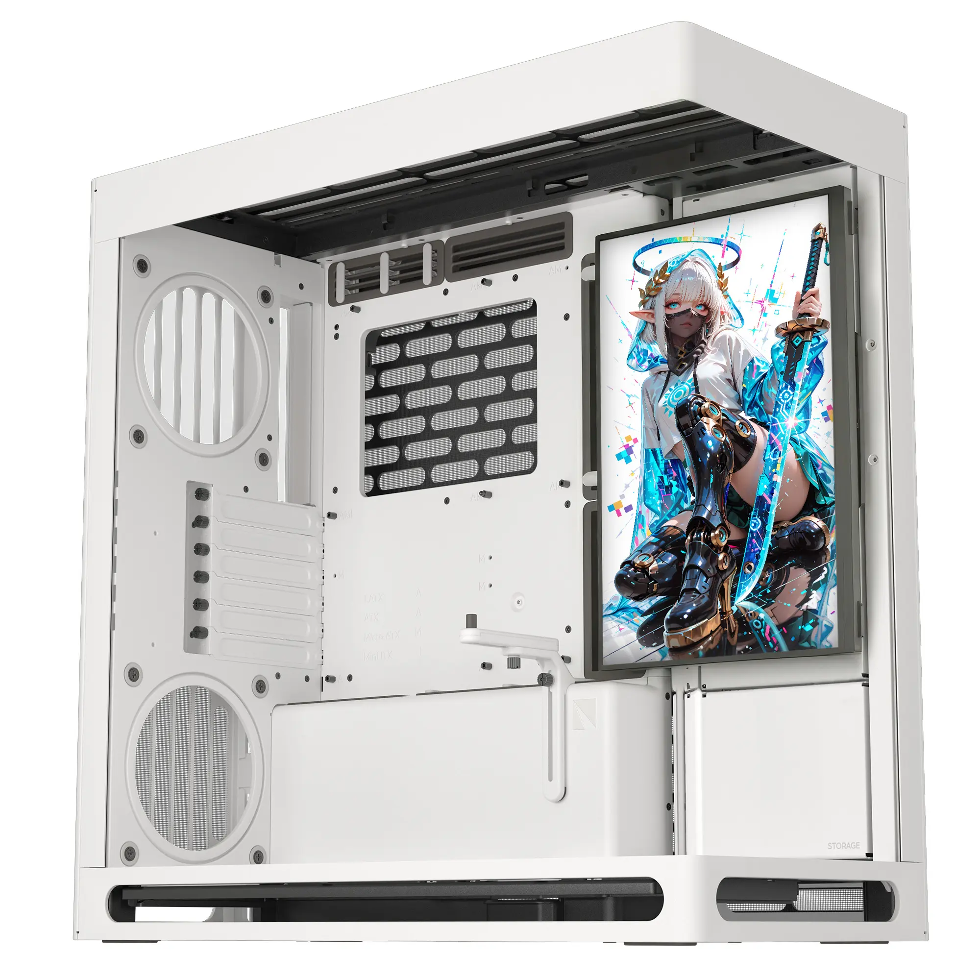 HAVN HS 420 + 14 Pollici Monitor Bundle - Bianco
