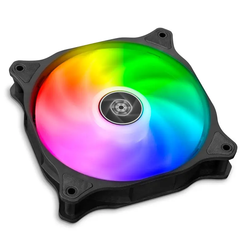 Silverstone Air Blazer AAT-AB120R-ARGB Radiator Fan, Nero - 120 mm