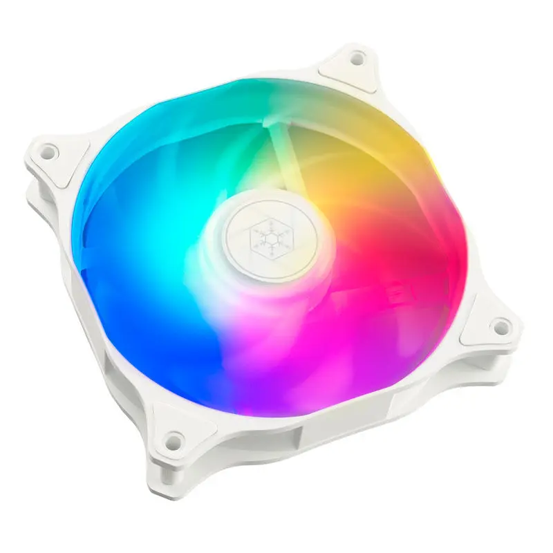 Silverstone Air Blazer SST-AB120RW-ARGB Radiator Fan, Bianco - 120 mm
