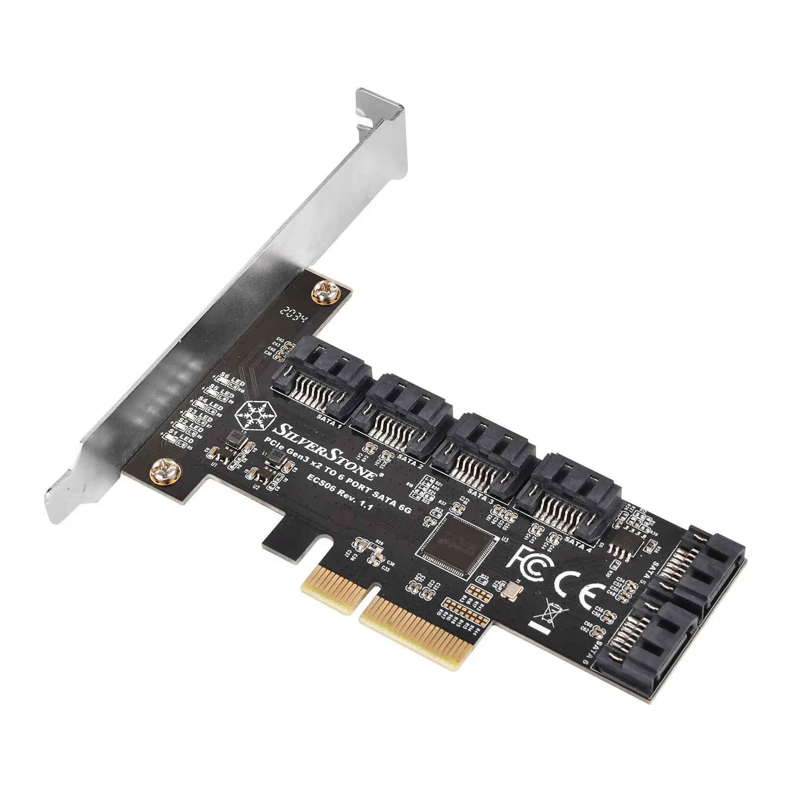 Scheda Silverstone SST-ECS06 PCIe