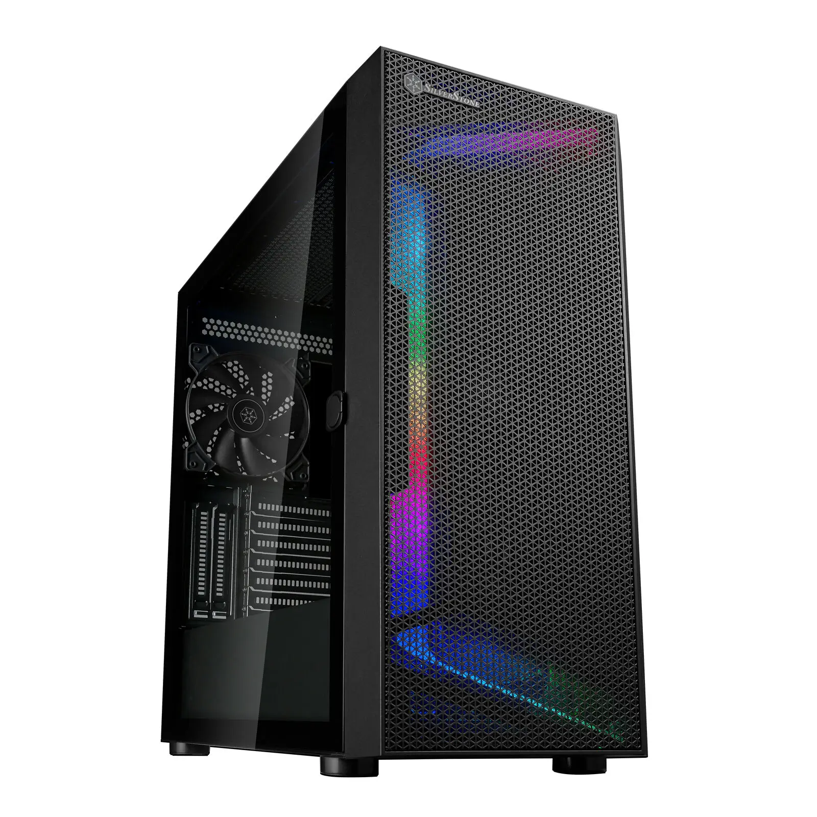 Silverstone SST-SEH1B-G SETA H1 Mid-Tower ARGB - Nero