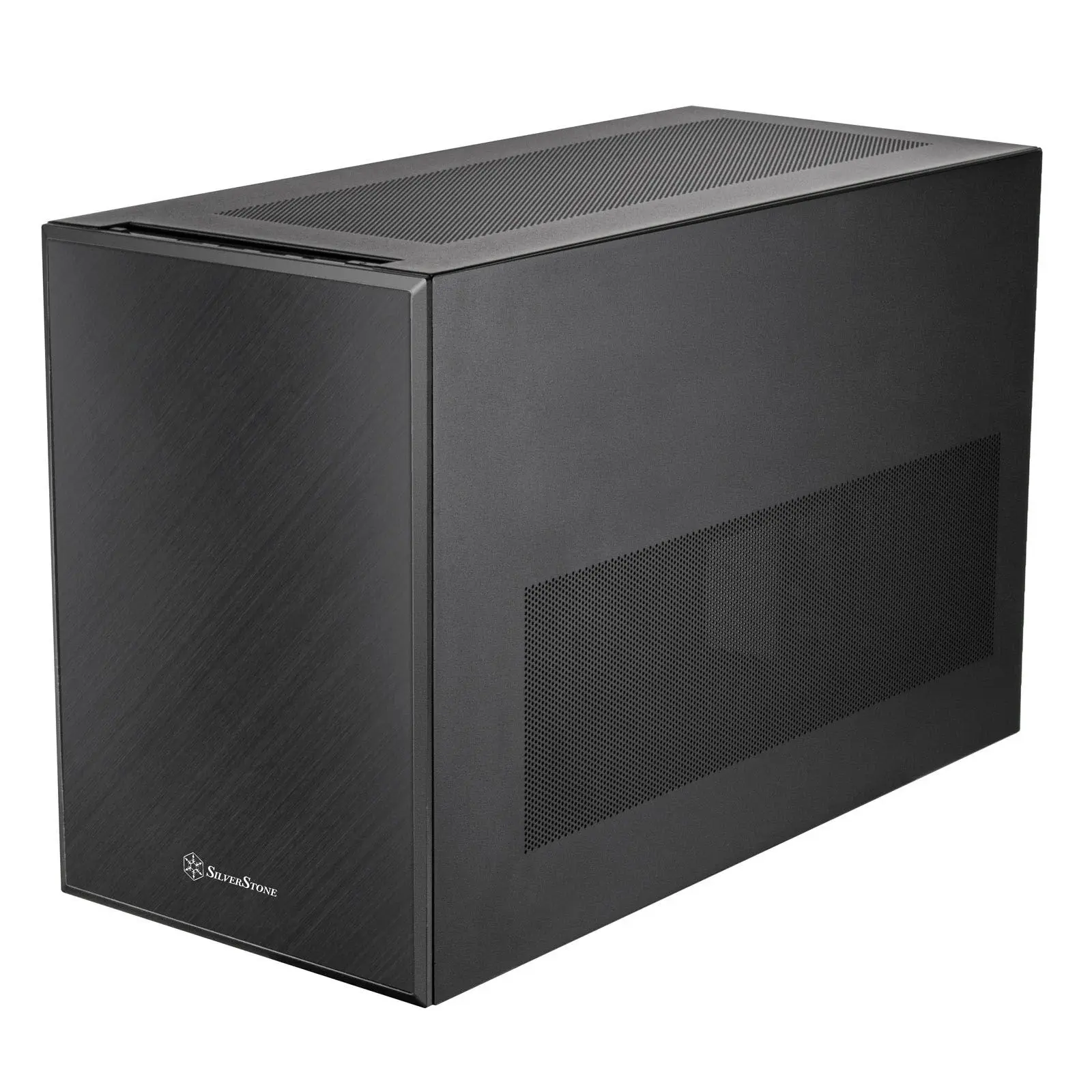 Silverstone Sugo 17, Case Cubico, Mini - Nero