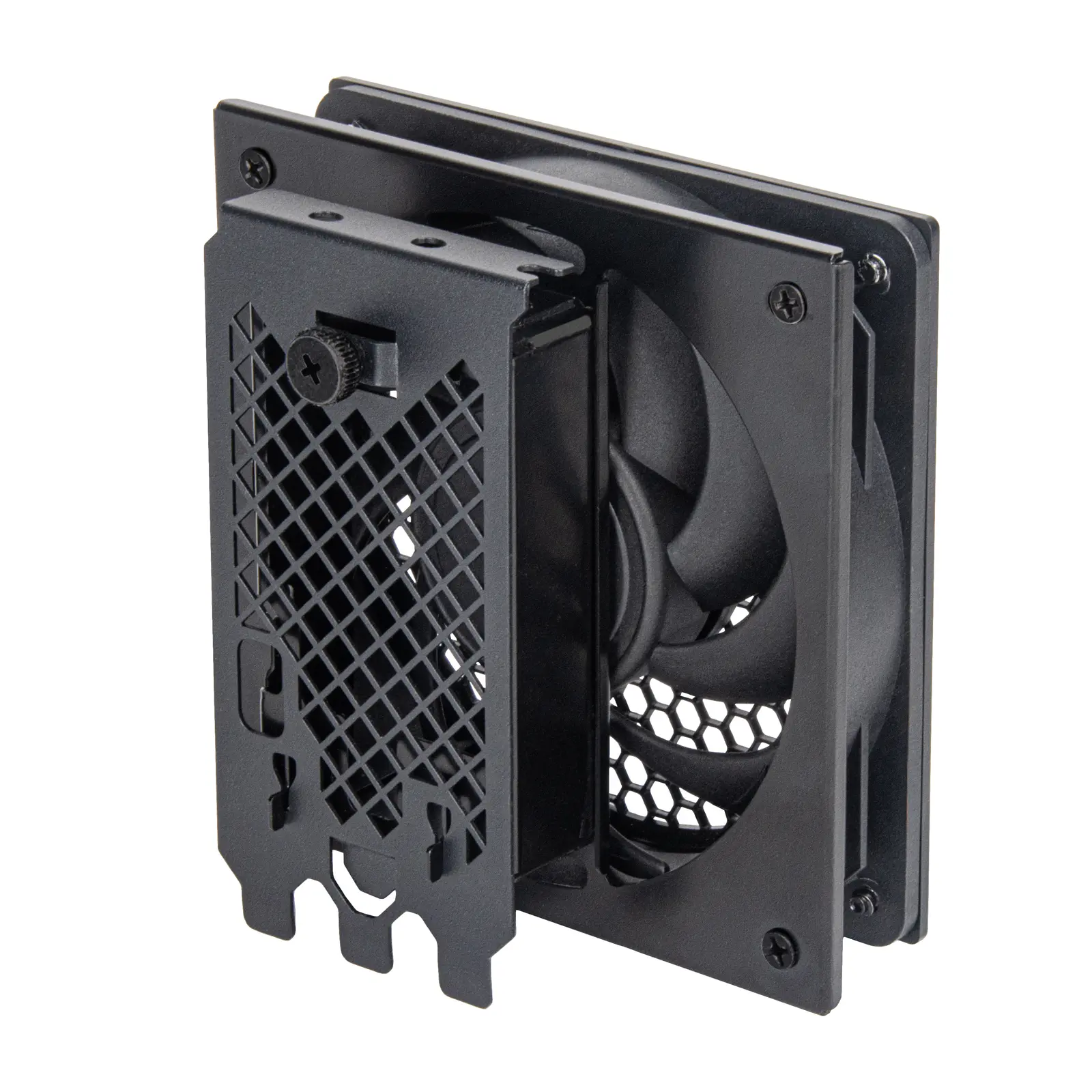 Silverstone FDP02 Ventola esterna, Nero - 120 mm