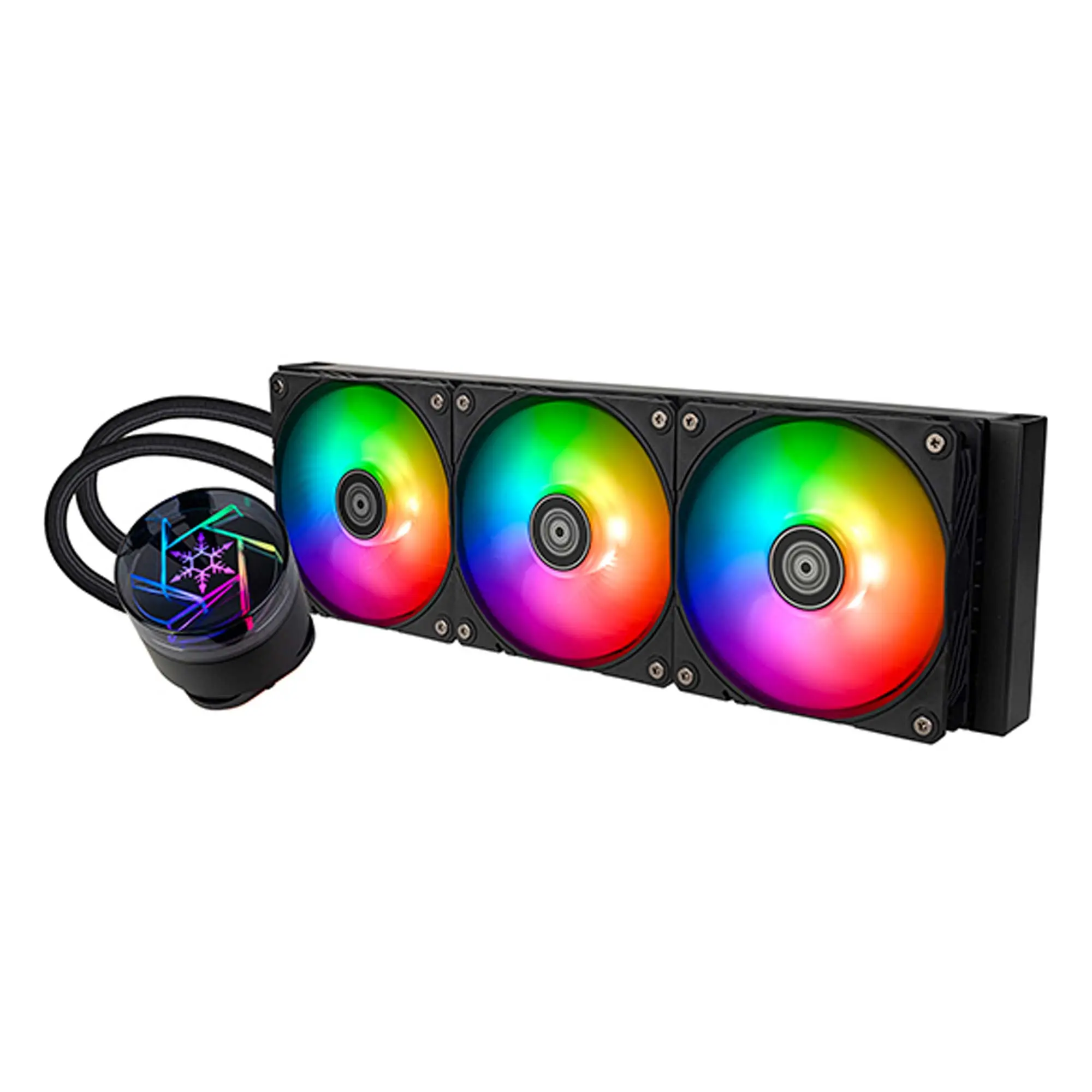 Silverstone NovaPeak 360 Cooler AIO, ARGB - 360 mm - Nero