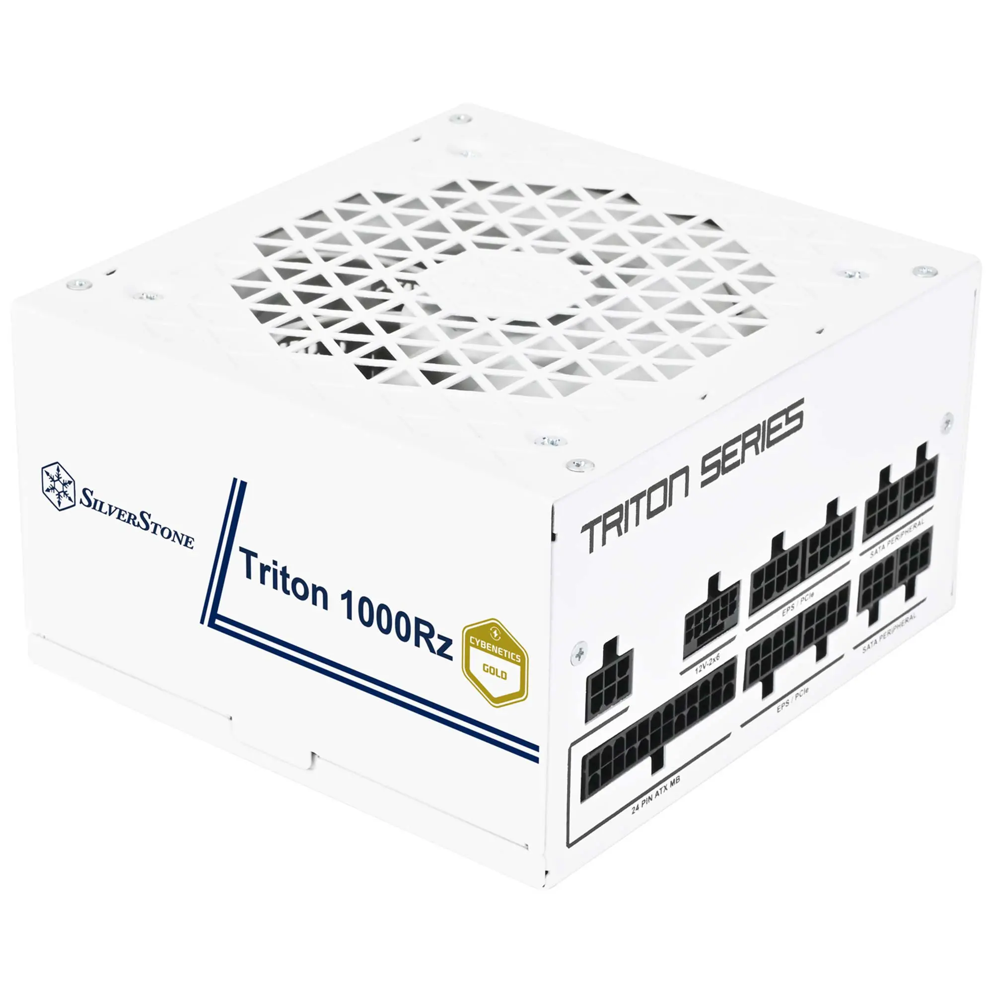 Silverstone Triton 1000Rz, Cybernetics Gold, modulare - 1000 Watt, Bianco
