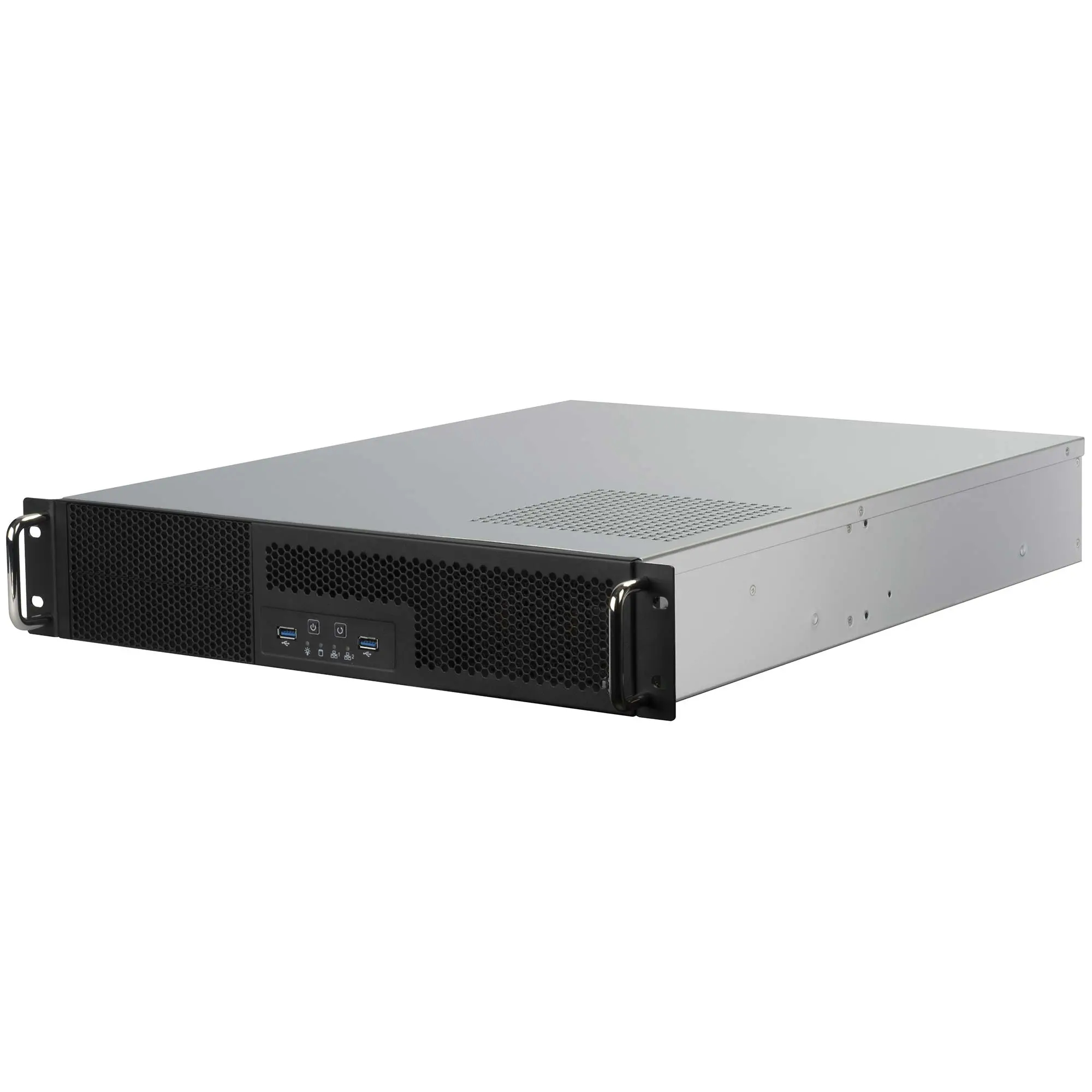 Silverstone SST-RM23-502 Rackmount Server - 2U - Grigio