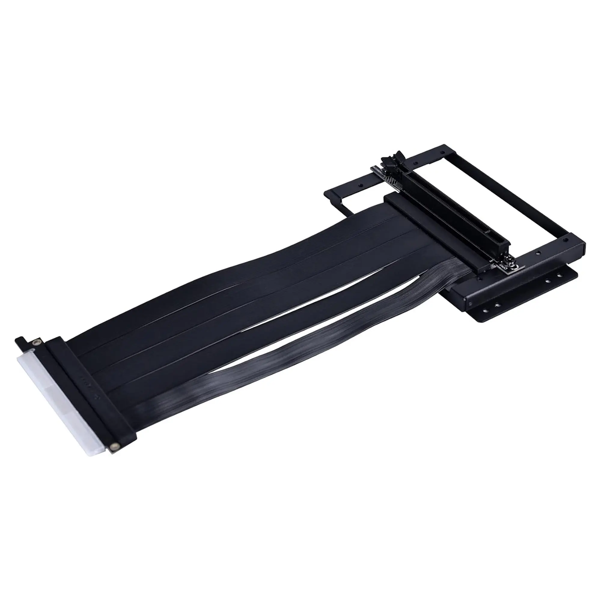 Lian Li O11D-1X-4 Riser Card + PCI Slot Bracket, PCIe 4.0 - Nero