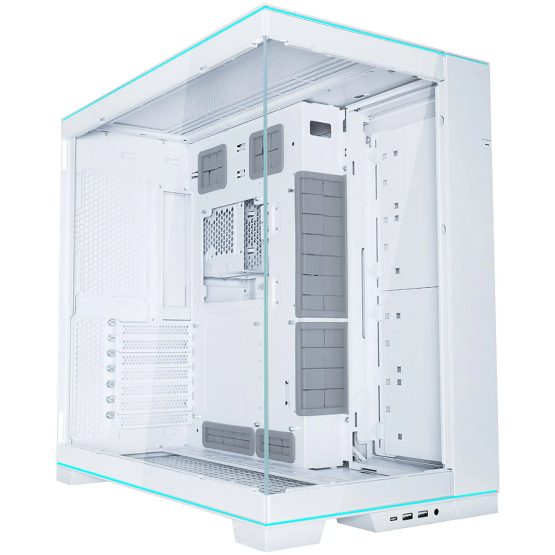 Lian Li O11D EVO RGB, Vetro Temperato - Bianco