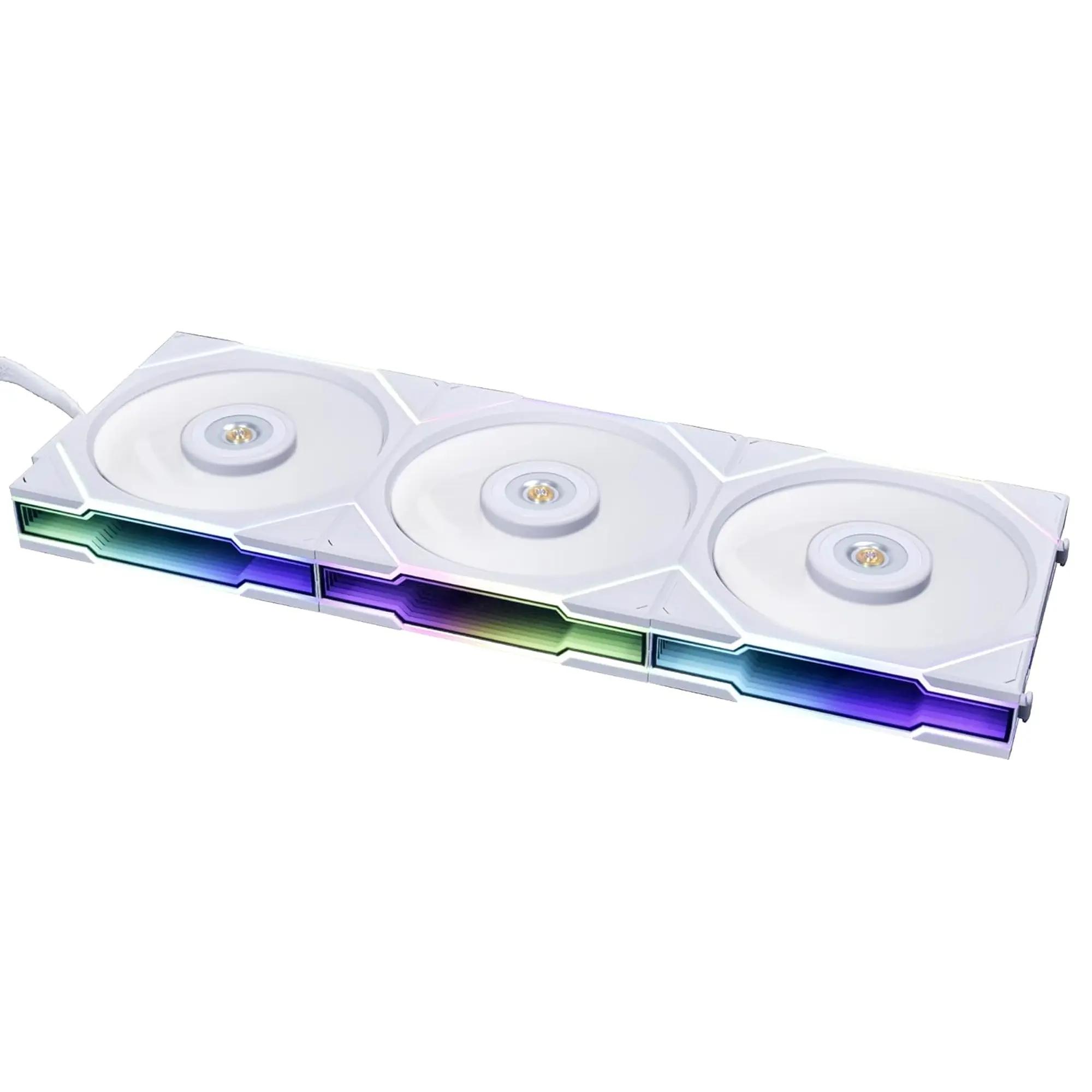 Lian Li UNI FAN TL120 RGB PWM FAN, 3 pcs, controller incluso, Bianco - 120 mm