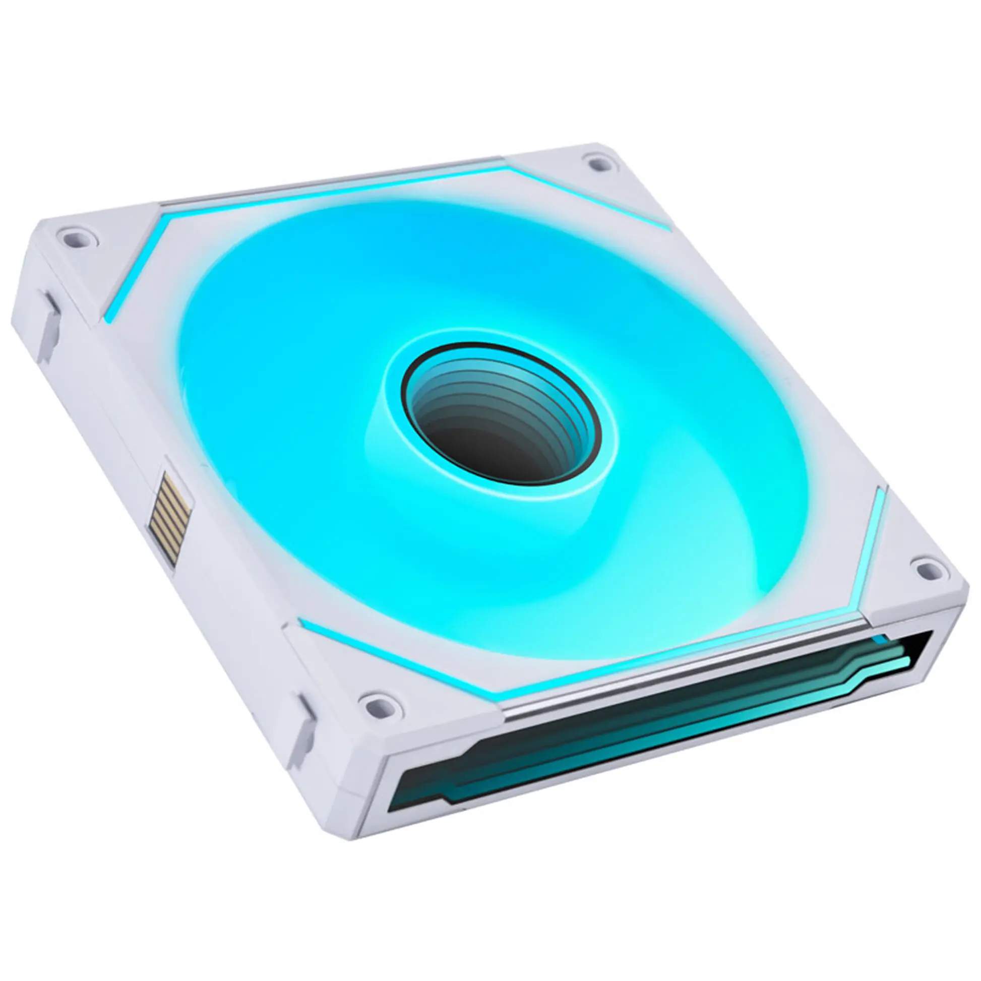 Lian Li UNI FAN SL-INF 140 ARGB PWM FAN, Reverse Blade, Daisy-Chain, Bianco - 140 mm