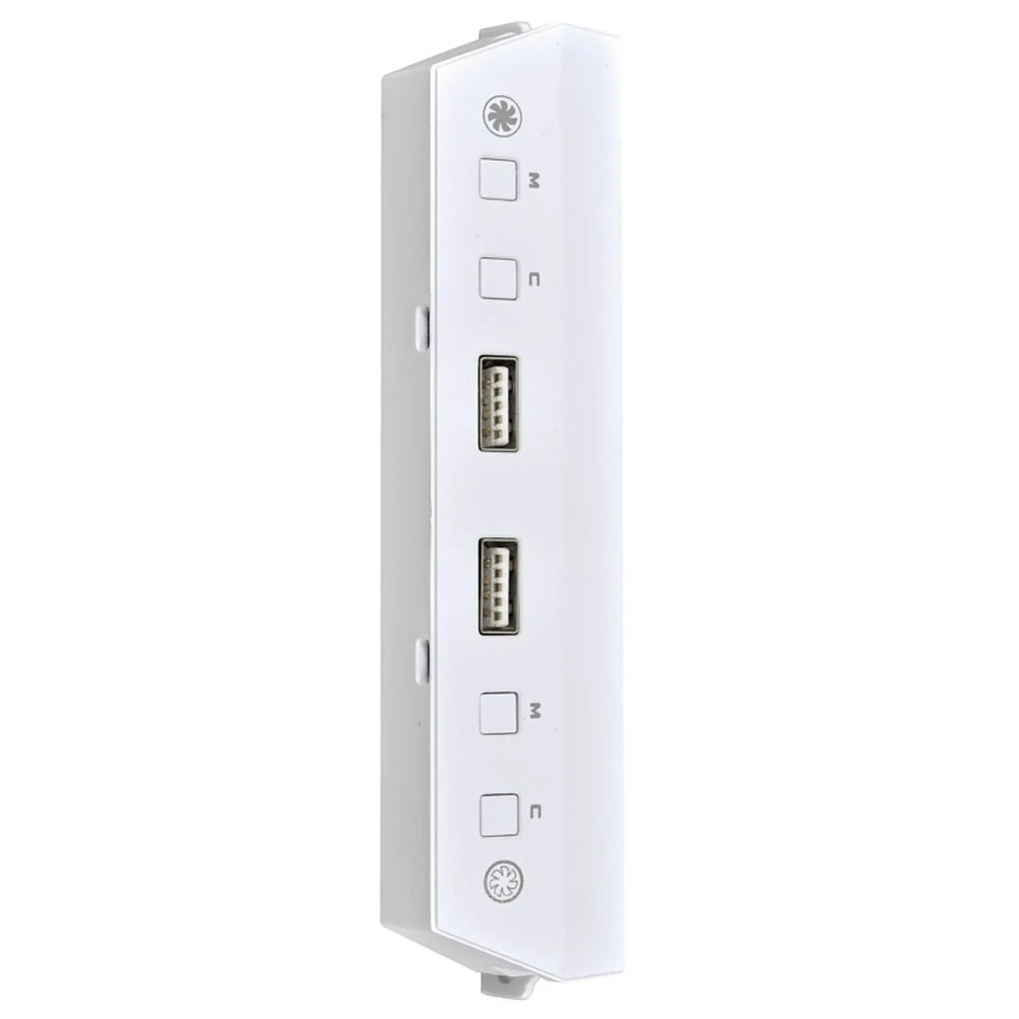 Lian Li LAN216-1W - Pannello I/O con controller ARGB per LANCOOL 216 - Bianco