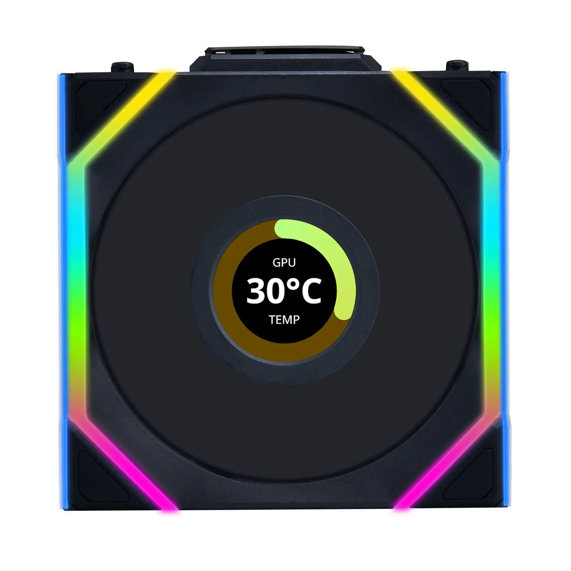 Lian Li UNI FAN SL Wireless LCD ARGB PWM Reverse 120 mm - Nero