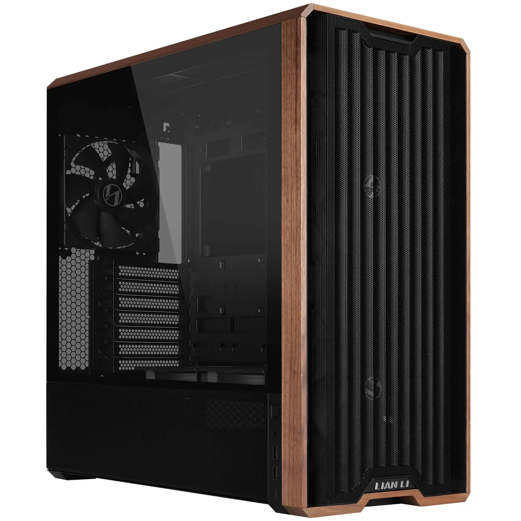 Lian Li Lancool 217, Mid Tower, Vetro Temperato - Nero