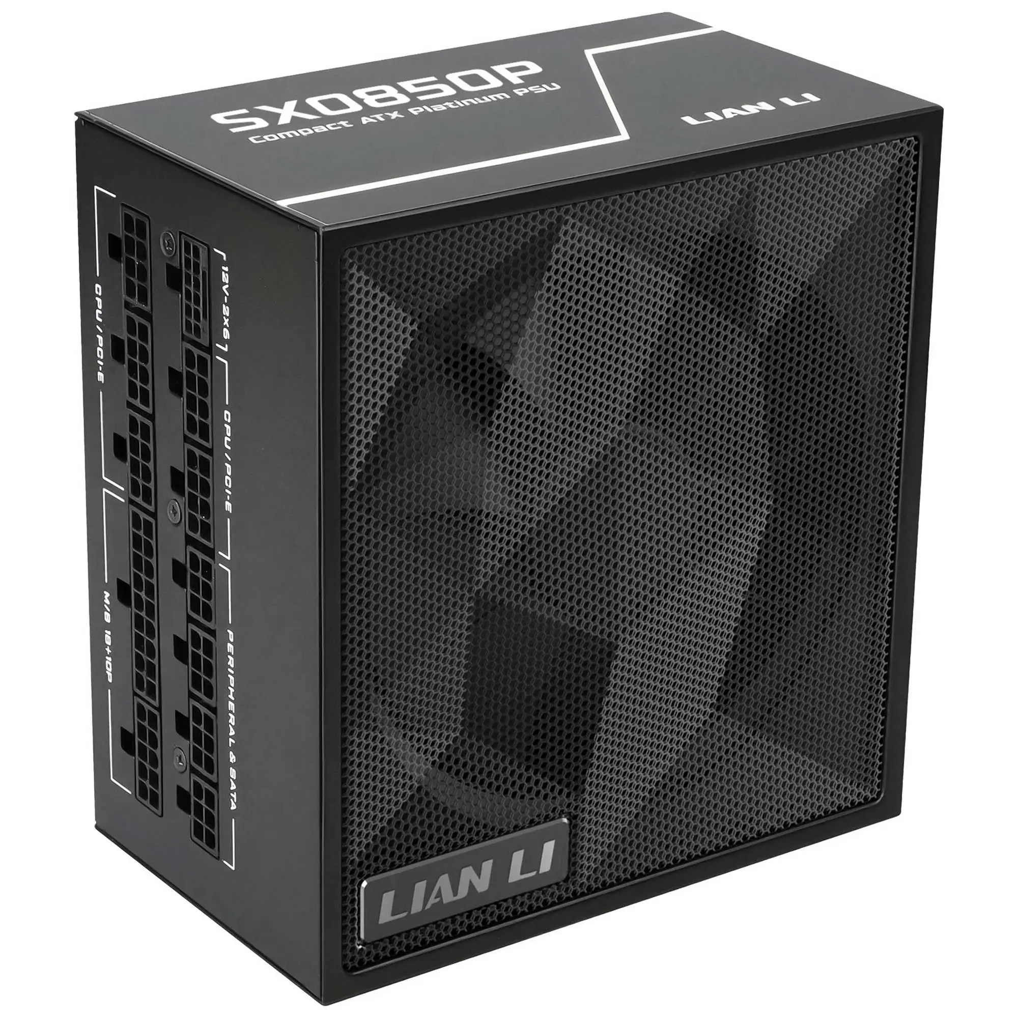 Lian Li SX850P 80 PLUS Platinum - PCIe 5.1, ATX 3.1 - 850 Watt, Nero