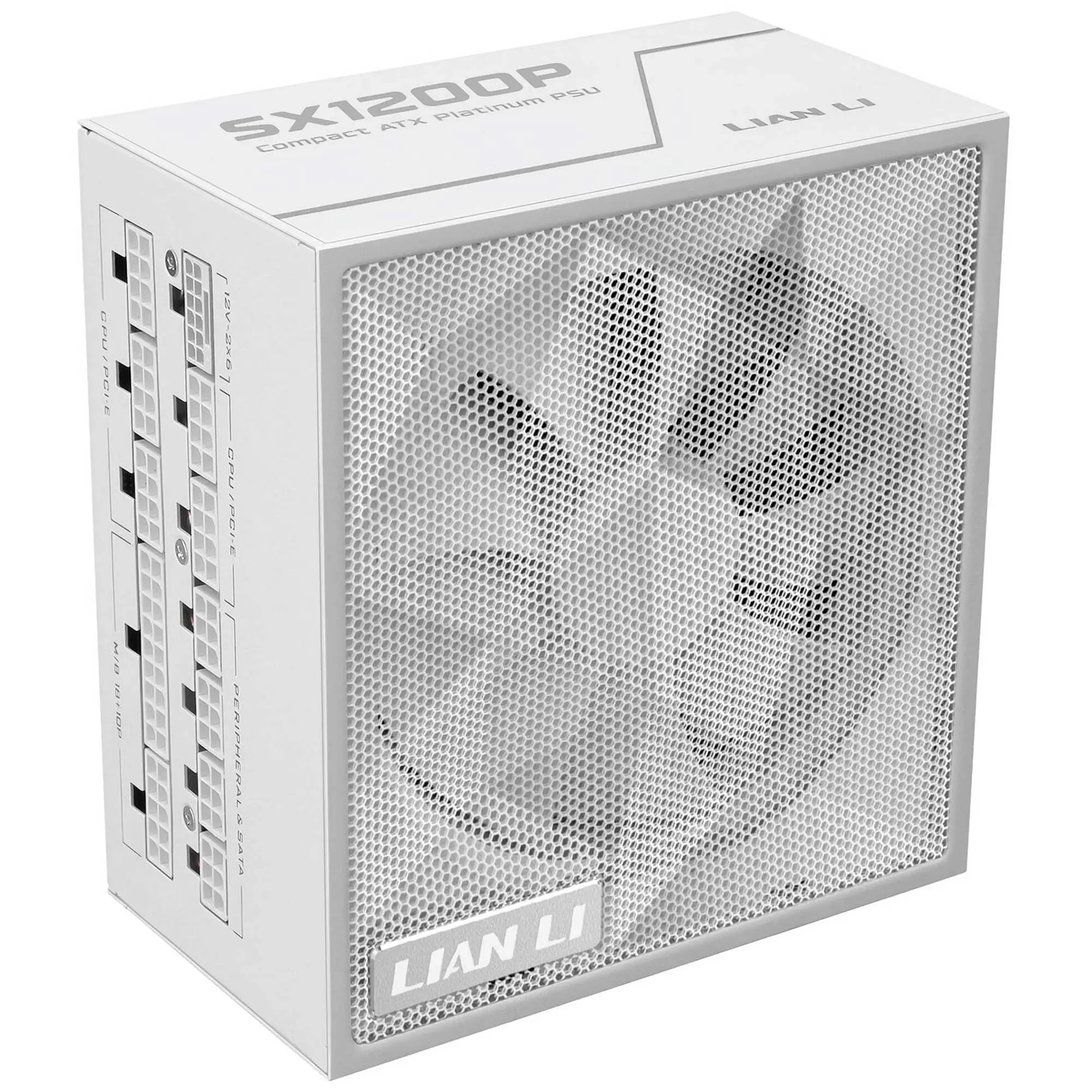 Lian Li SX1200P 80 PLUS Platinum - PCIe 5.1, ATX 3.1 - 1200 Watt, Bianco