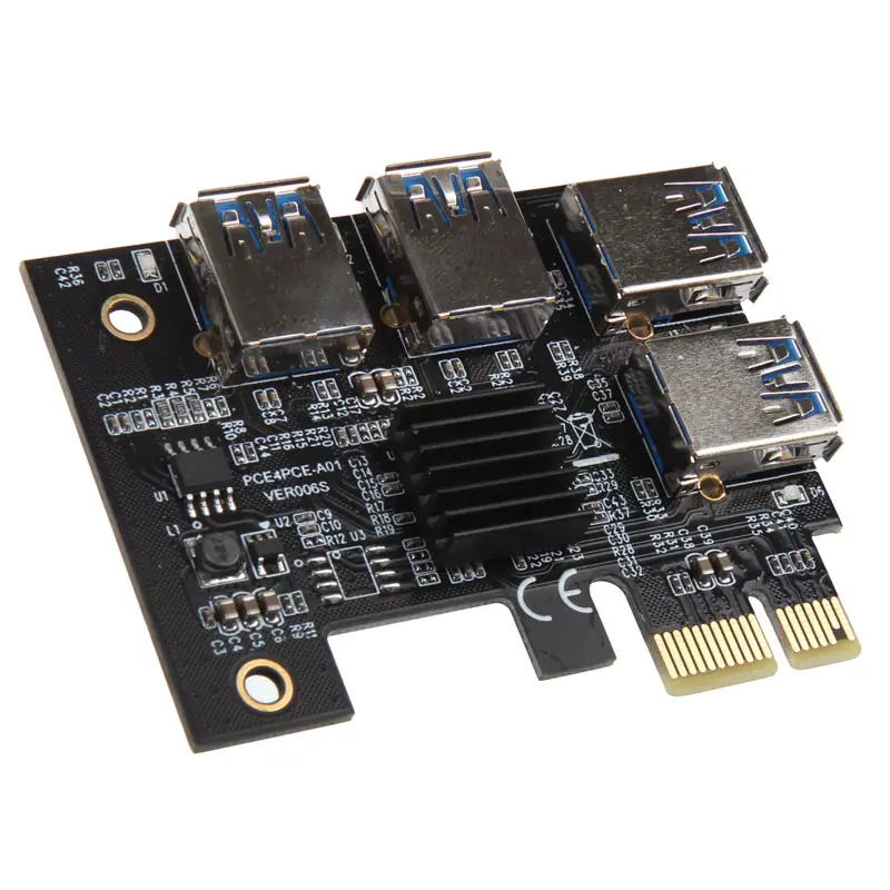 Kolink ADATTATORE PCIe x1 / Quad x16 - Quad-Mining/Rendering Upgrade