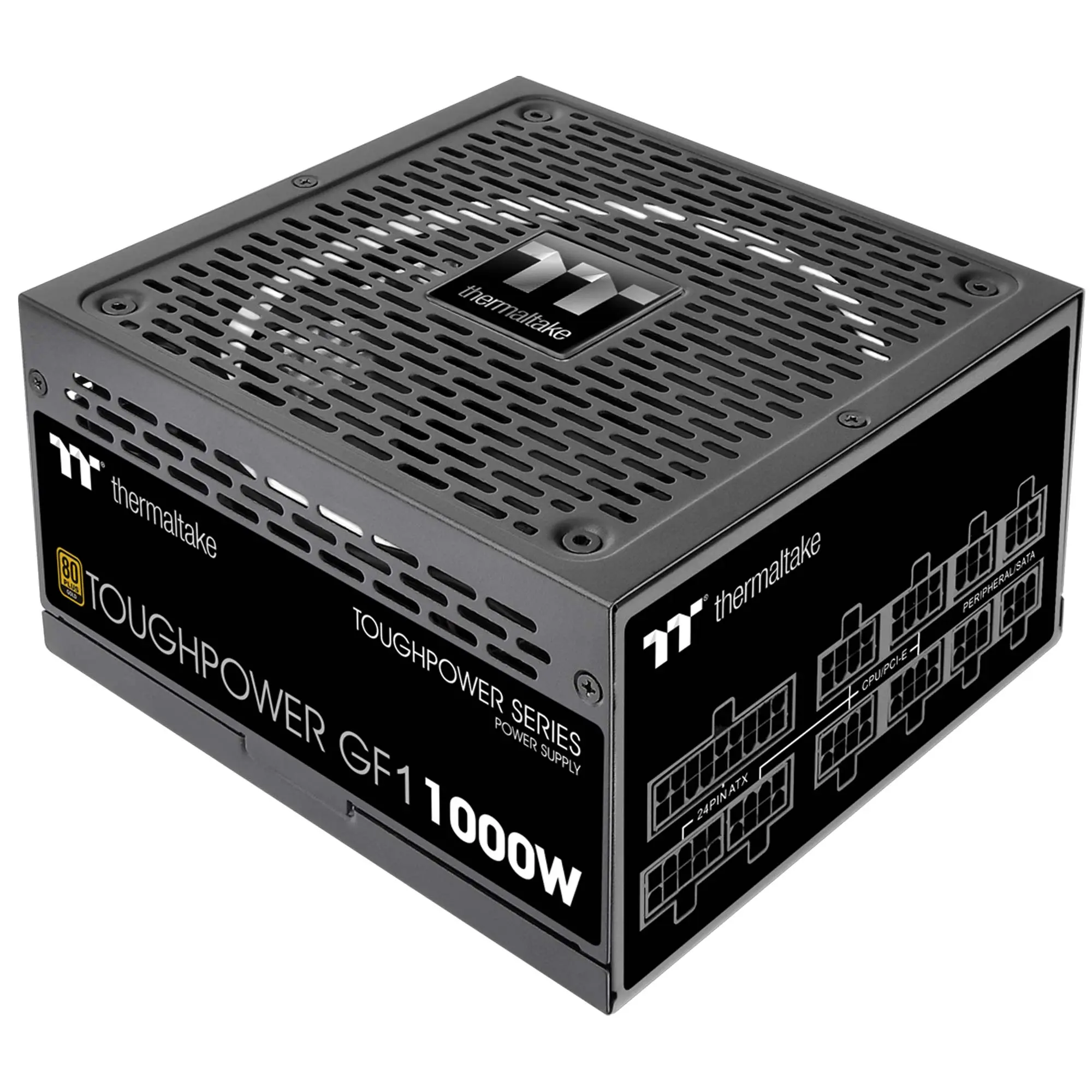 Thermaltake Toughpower GF1 80 Plus Gold PSU, Modulare - 1.000 Watt