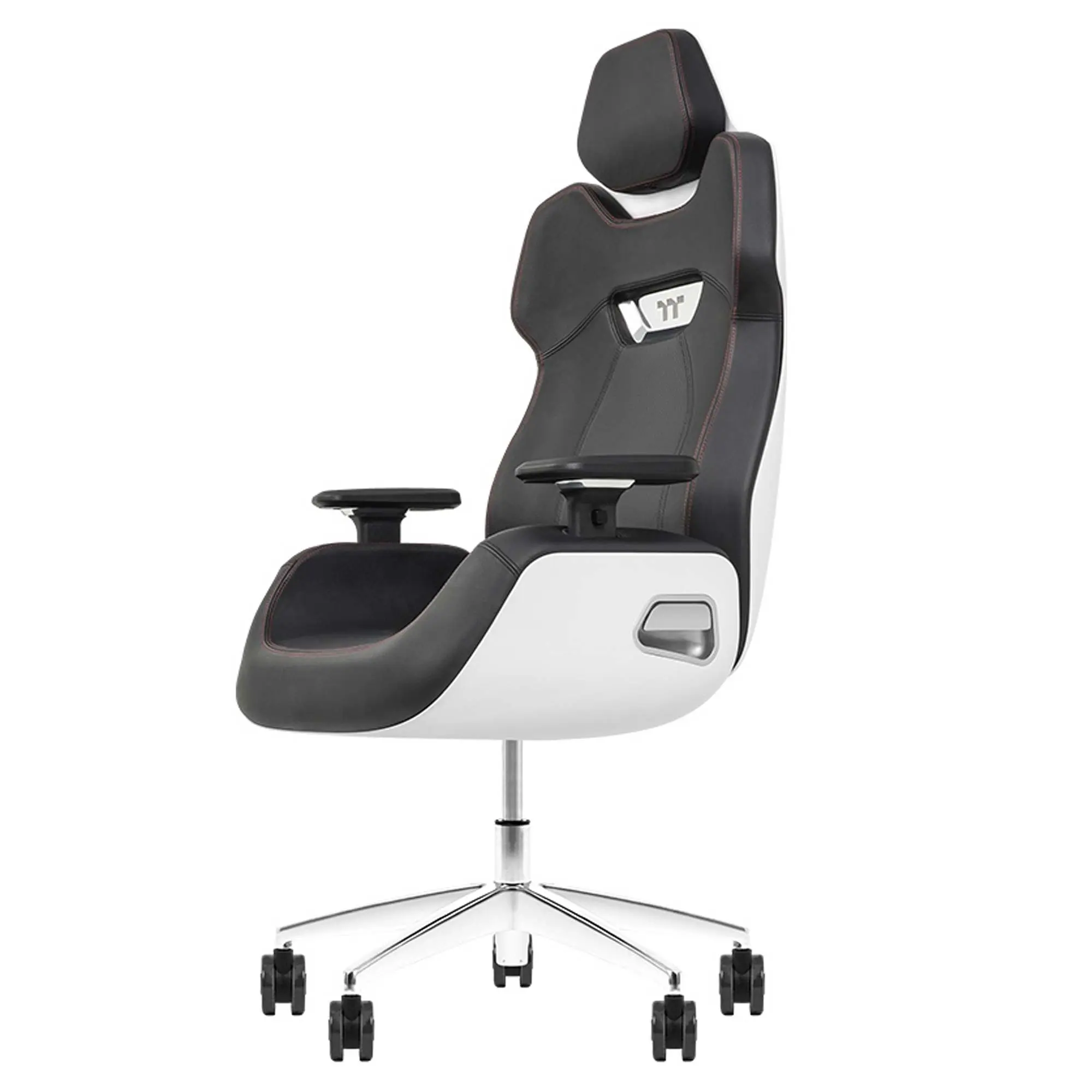 Thermaltake ARGENT E700 Gaming Chair Vera Pelle Design by Porsche - Glacier White