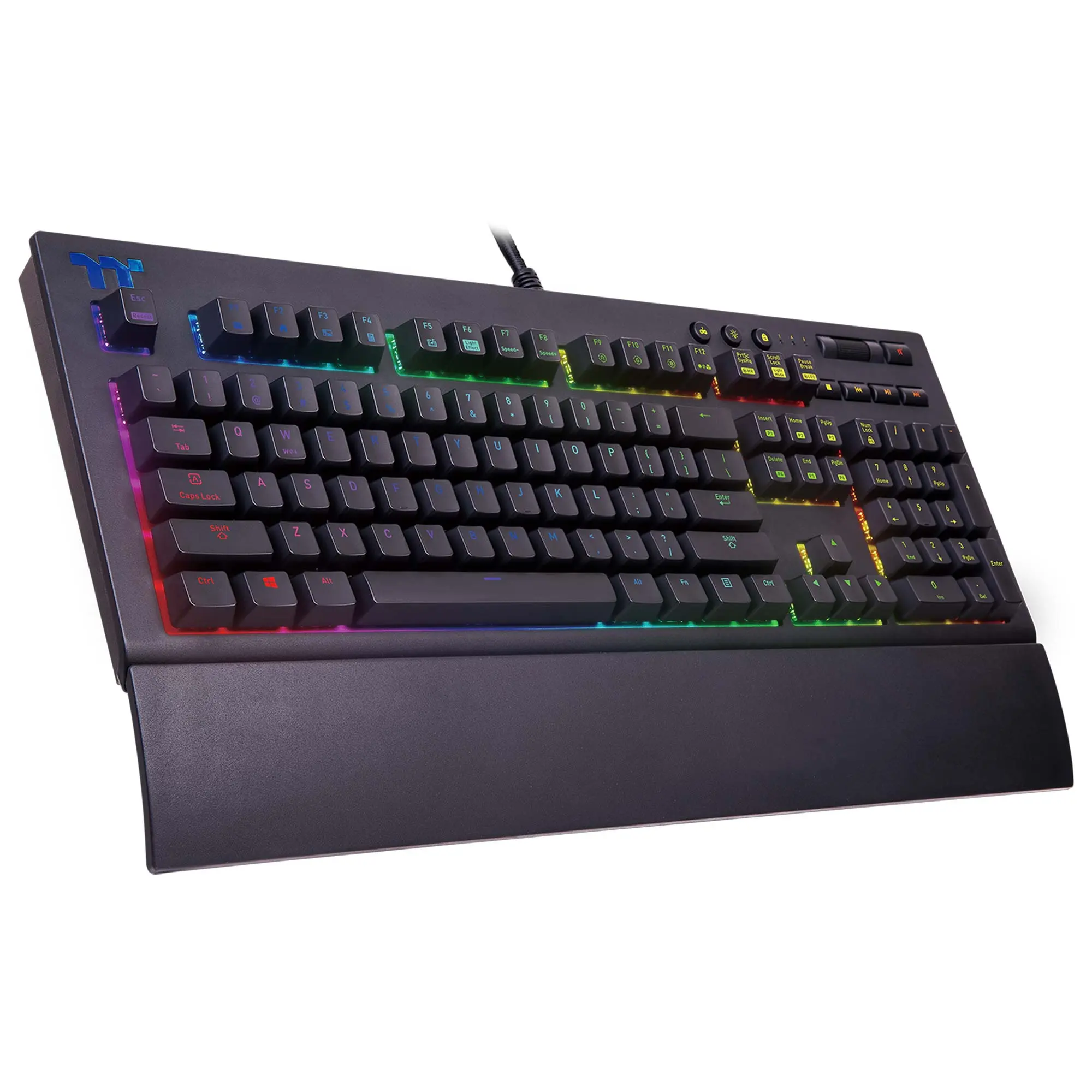 Thermaltake TT Premium X1 RGB Cherry MX Silver Keyboard - Layout IT