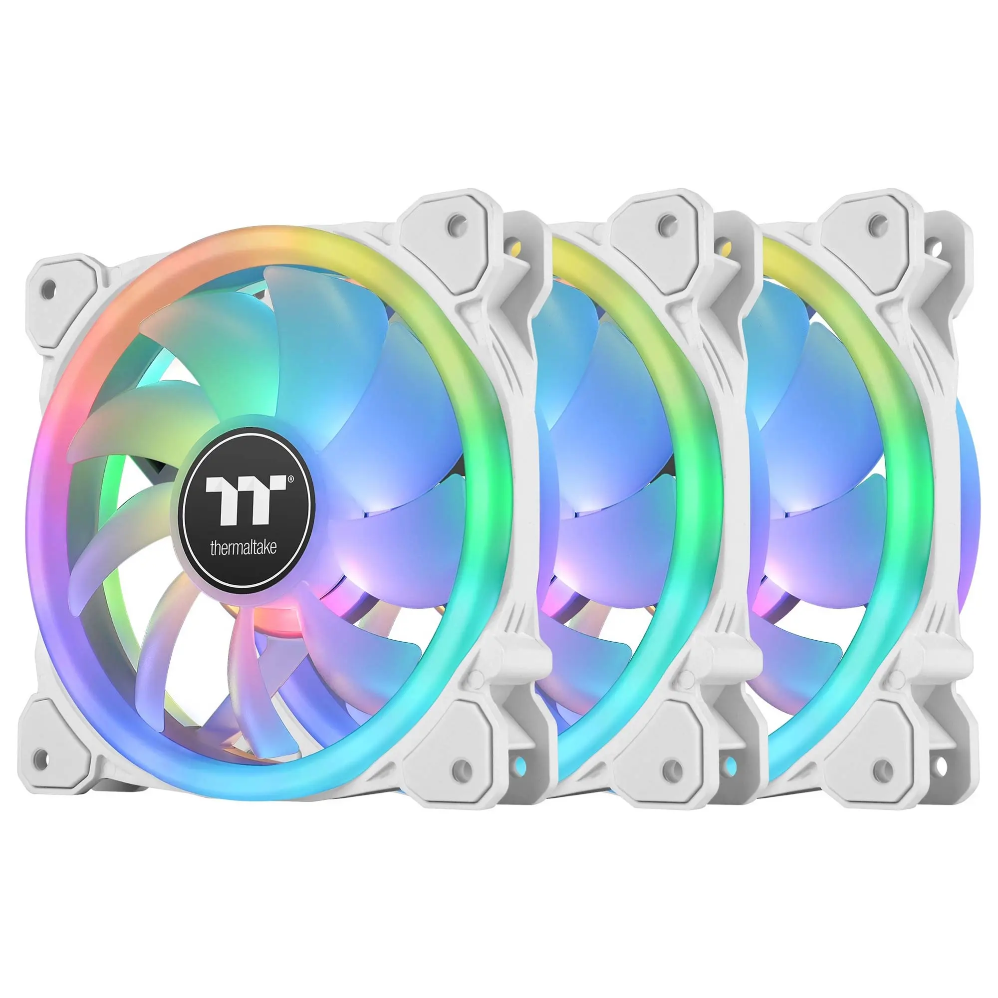 Thermaltake SWAFAN 14 RGB TT Premium Edition White (3 Fan Pack) - 140mm