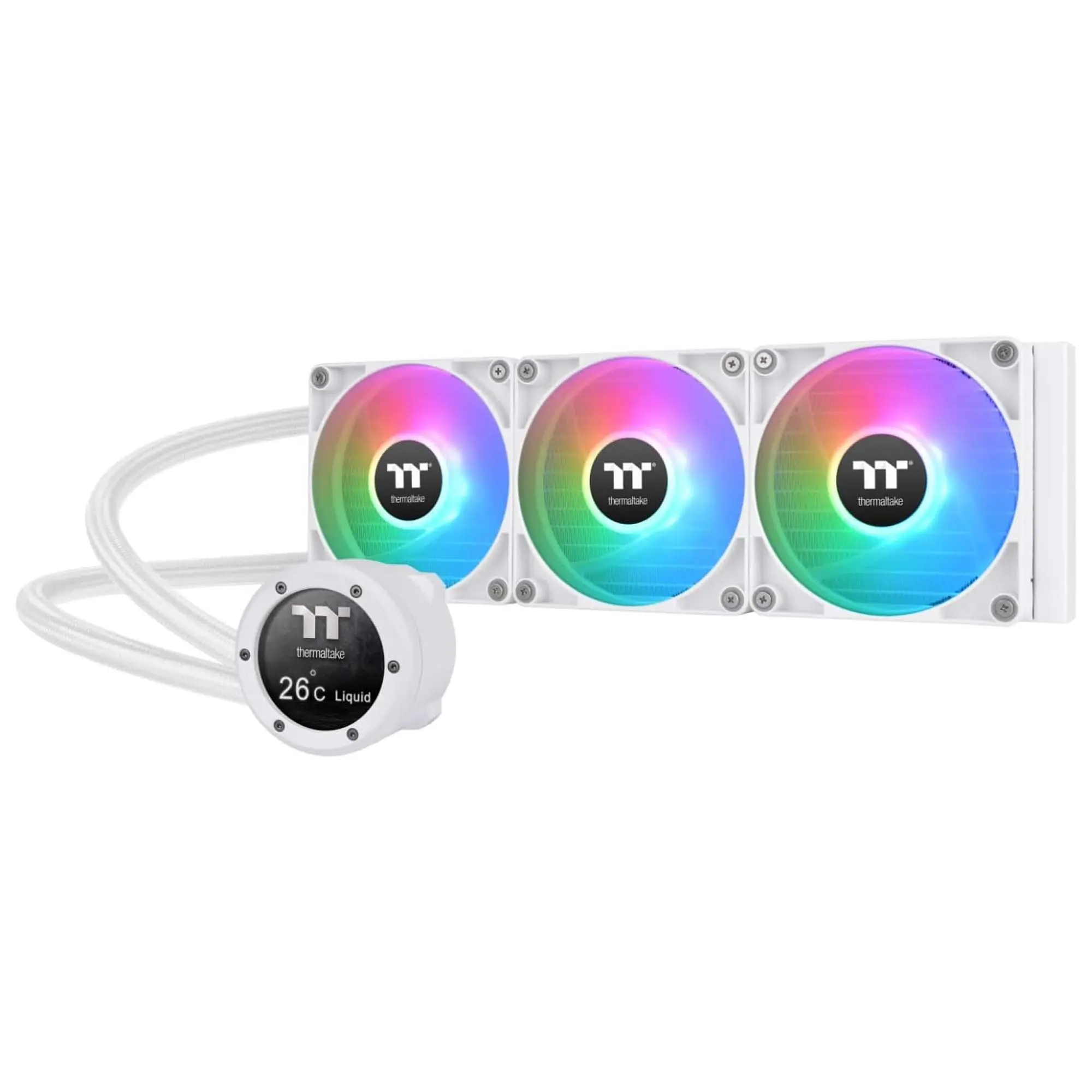 Thermaltake TH360 ARGB V2 Ultra Sync Complete Cooling Solution, Snow Edition - 360mm